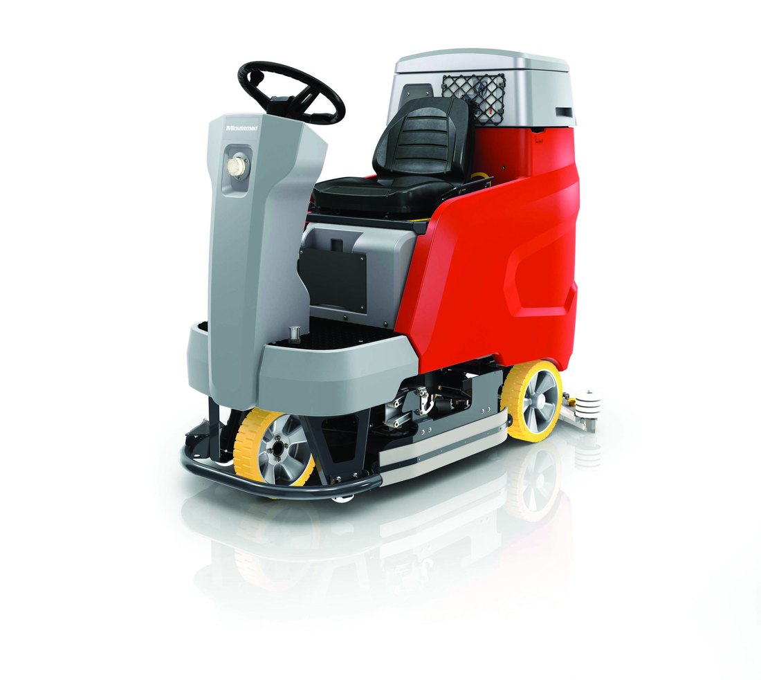 Minuteman Scrubmaster B120 ride-on floor scrubber